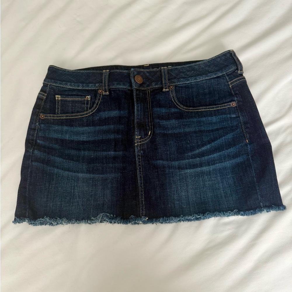 AE Denim Mini Skirt